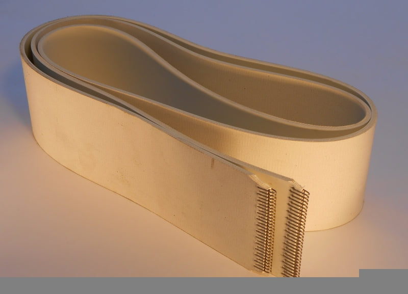Braun OldPartNumber 40400026 040400026, 4 x 101-1/2 Red Ruff Rubber Belt