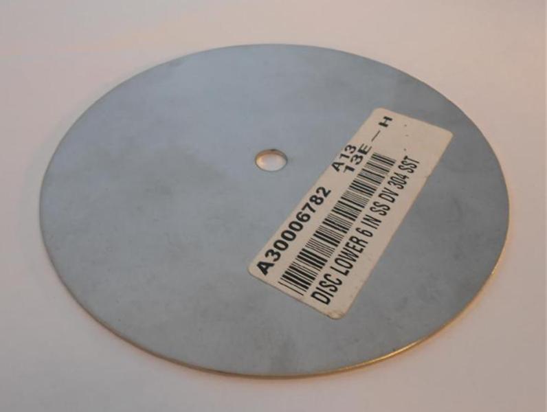 P15173 Six Inch Drain Valve Lowerplate SS | P15173