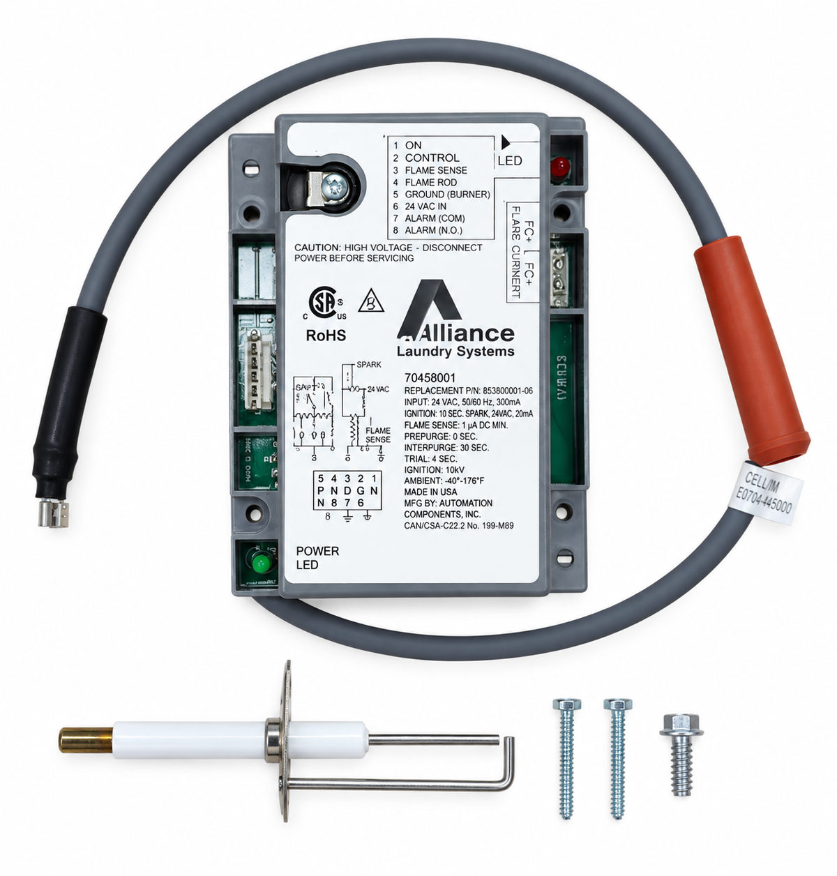 Dryer KIT, FENWAL DOMESTIC 50/75 ALL & 120/170 | 44264601