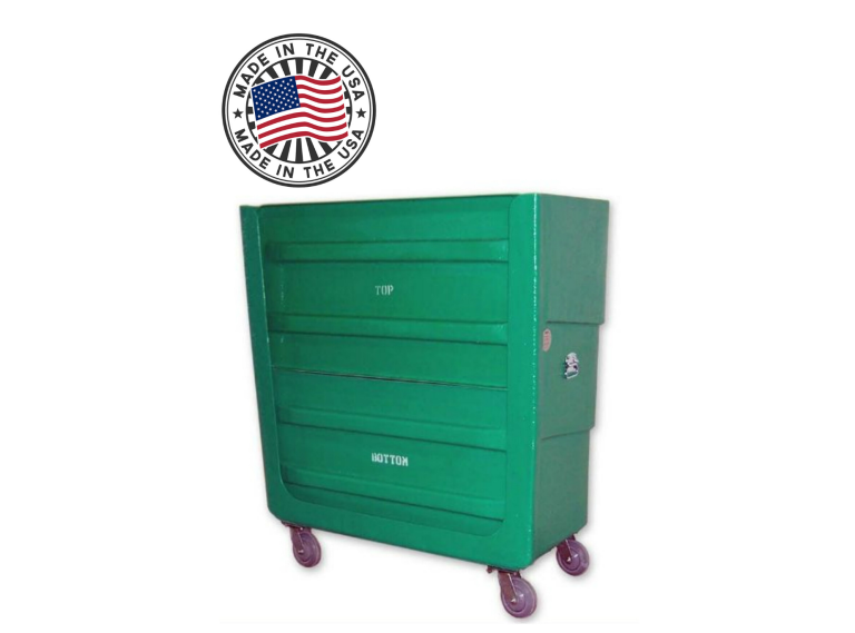 Sanitrux® Heavy Duty Turn-About Laundry Cart 650-SX