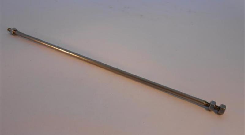 Rod SS 1/4-20X13 3/4 w/ Nuts