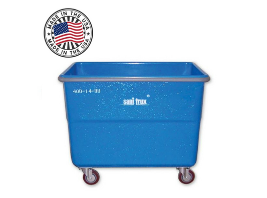 Sanitrux® Laundry Cart On Wheels 400-14