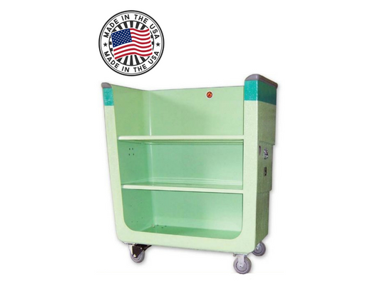 Sanitrux® Heavy Duty Turn-About Laundry Cart 650-NXB