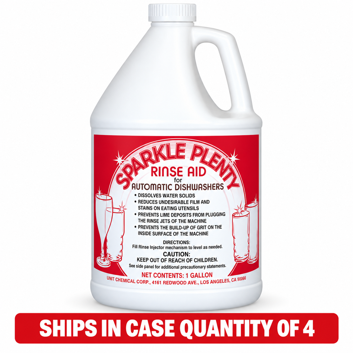 Sparkle Plenty [RINSE AID] 4 Gallons | 0009