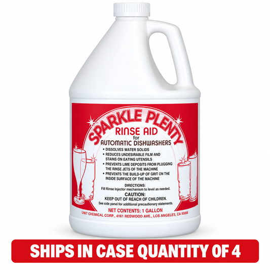 Sparkle Plenty [RINSE AID] 4 Gallons | 0009