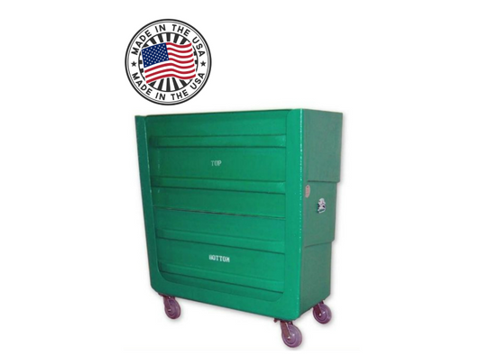 Sanitrux® Heavy Duty Turn-About Laundry Cart 650-SX