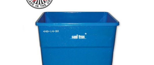 Sanitrux® Utility Cart On Wheels 440-14