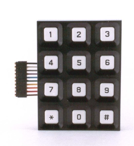 29-071, Keypad with Ribbon Connect, Same as 050100074