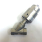 1" NPT 316 Stainless Steel Angle Seat Valve 63mm Actuator Water